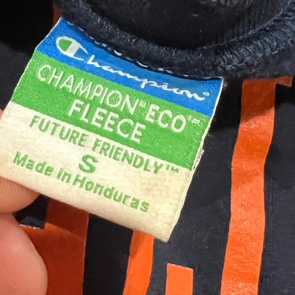 Vintage Syracuse University Orange Early 2000s Champion NCAA Sweatshirt - Picture 4 of 4